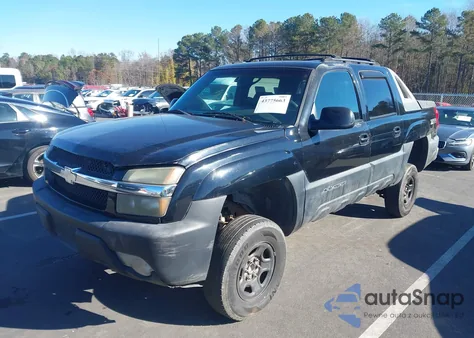 2003 Chevrolet Avalanche 1500 from USA, damaged, VIN 3GNEC13T33G155383